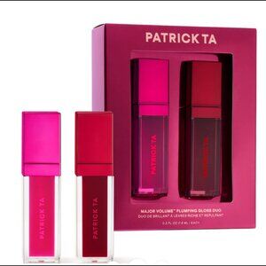NIB 🆕PATRICK TA Major Volume Plumping Gloss Duo ~ Limited Edition